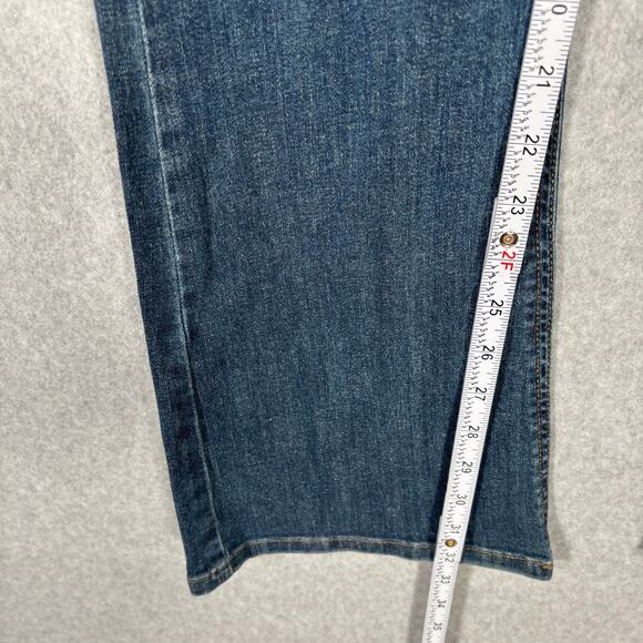 Eunina Bootcut Jeans Size 5 Super Low Rise 70s Retro‎ Y2K Western Rodeo Boho - Picture 11 of 16